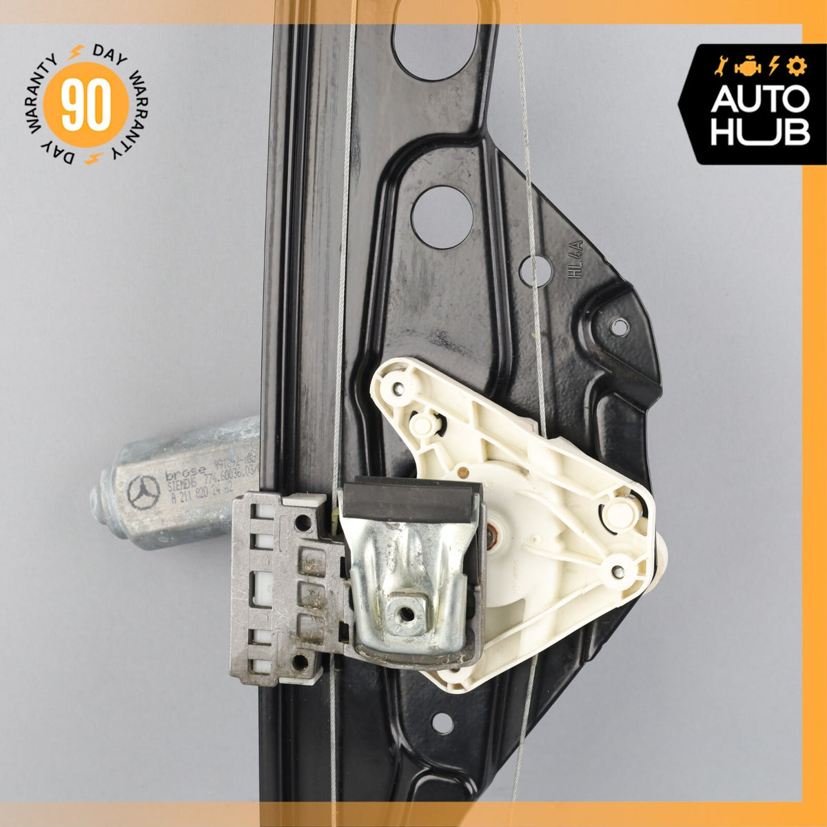 03-09 Mercedes W211 E500 E350 E550 Rear Right Side Window Regulator Motor OEM - photo 7