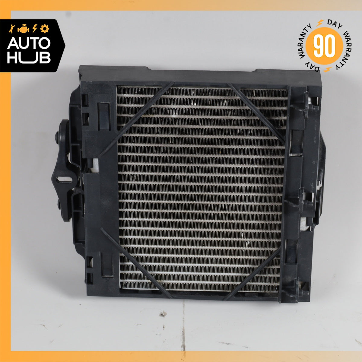 BMW F10 ActiveHybrid 5 Front Right Engine Oil Auxiliary Radiator Cooler OEM - photo 2