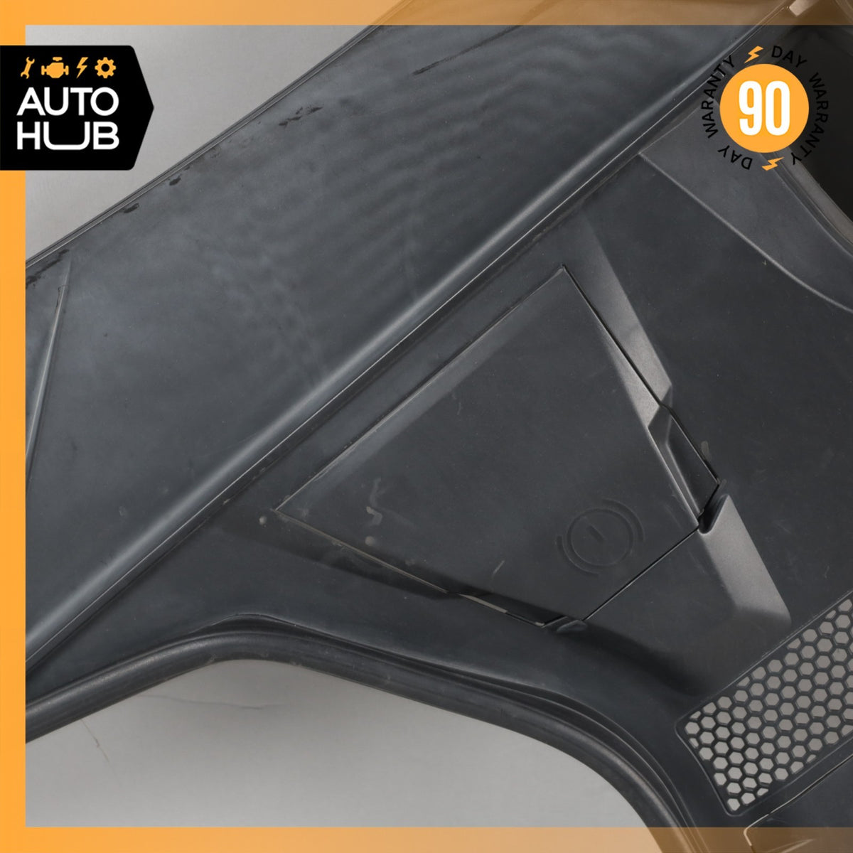 16-20 Mercedes W205 C350e C43 Left Water Baffle Cowl Engine Cover Panel OEM - photo 5