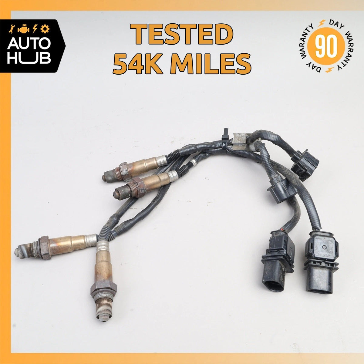 Mercedes W204 C300 SL550 E550 Oxygen O2 Sensor Lambda Set of 4 0035427018 OEM - photo 1