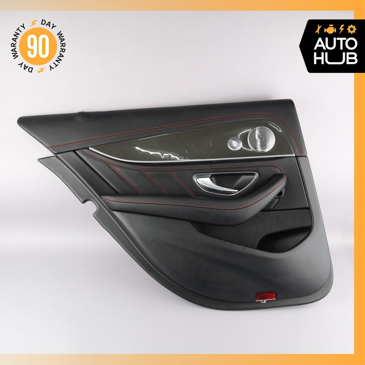 17-23 Mercedes W213 E43 AMG E400 Rear Left Side Interior Door Panel Nappa OEM - photo 2