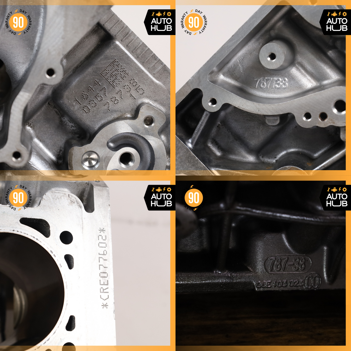 15-19 Audi D4 A8 Q7 A6 A7 3.0L V6 Engine Motor Block 06E103023CQ OEM 80k - photo 19