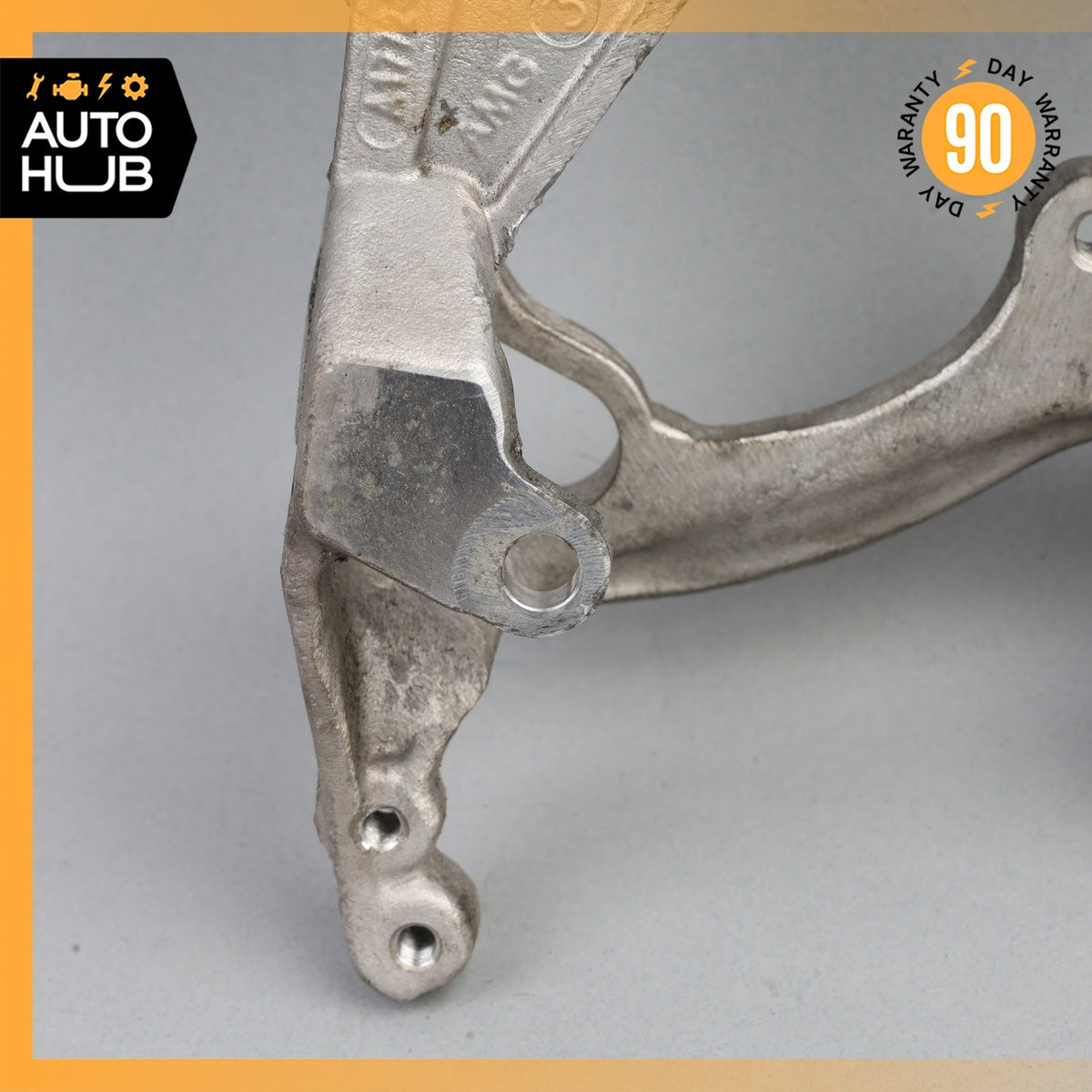 16-23 Mercedes W205 C63 AMG Engine Belt Tensioner Pulley Bracket OEM - photo 5