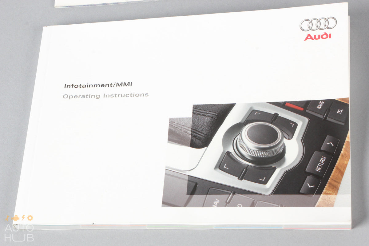 2009 Audi Q7 L4 Owner's Manual Book Assembly OEM - photo 7