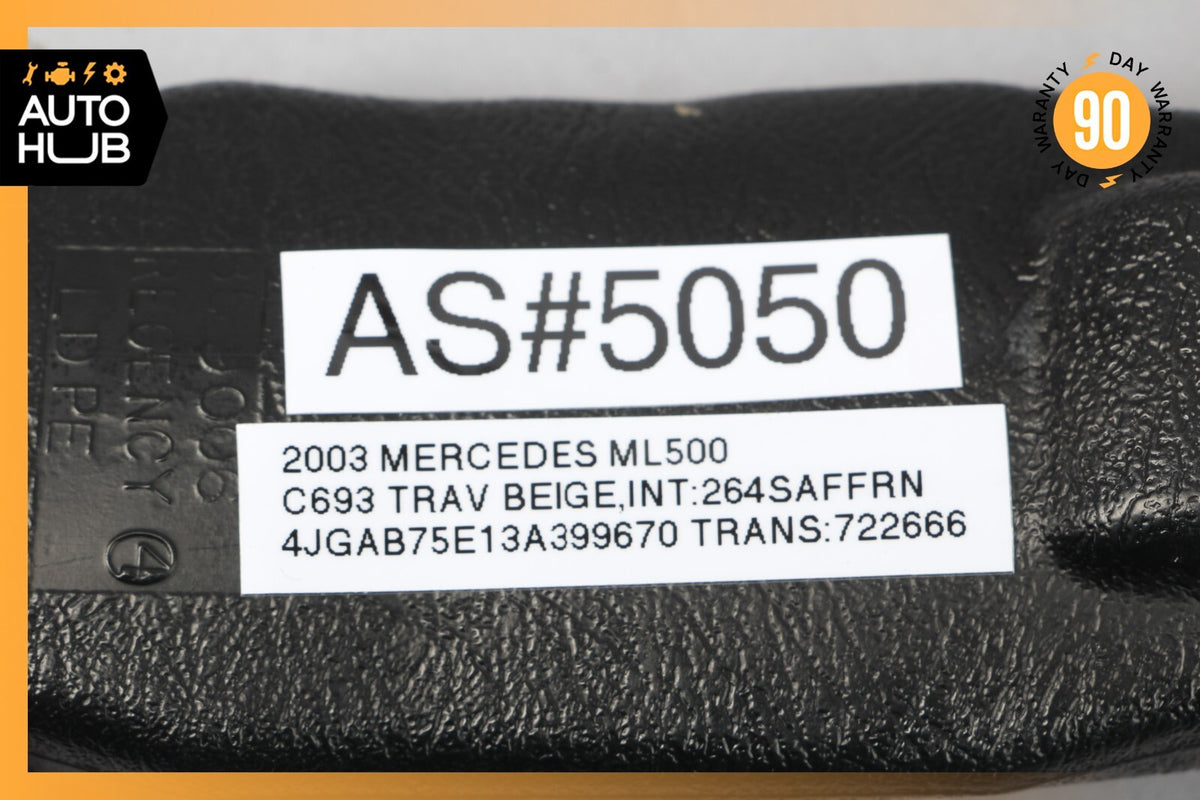 98-05 Mercedes W163 ML500 ML320 Seat Belt Buckle Front Right or Left Side OEM - photo 12