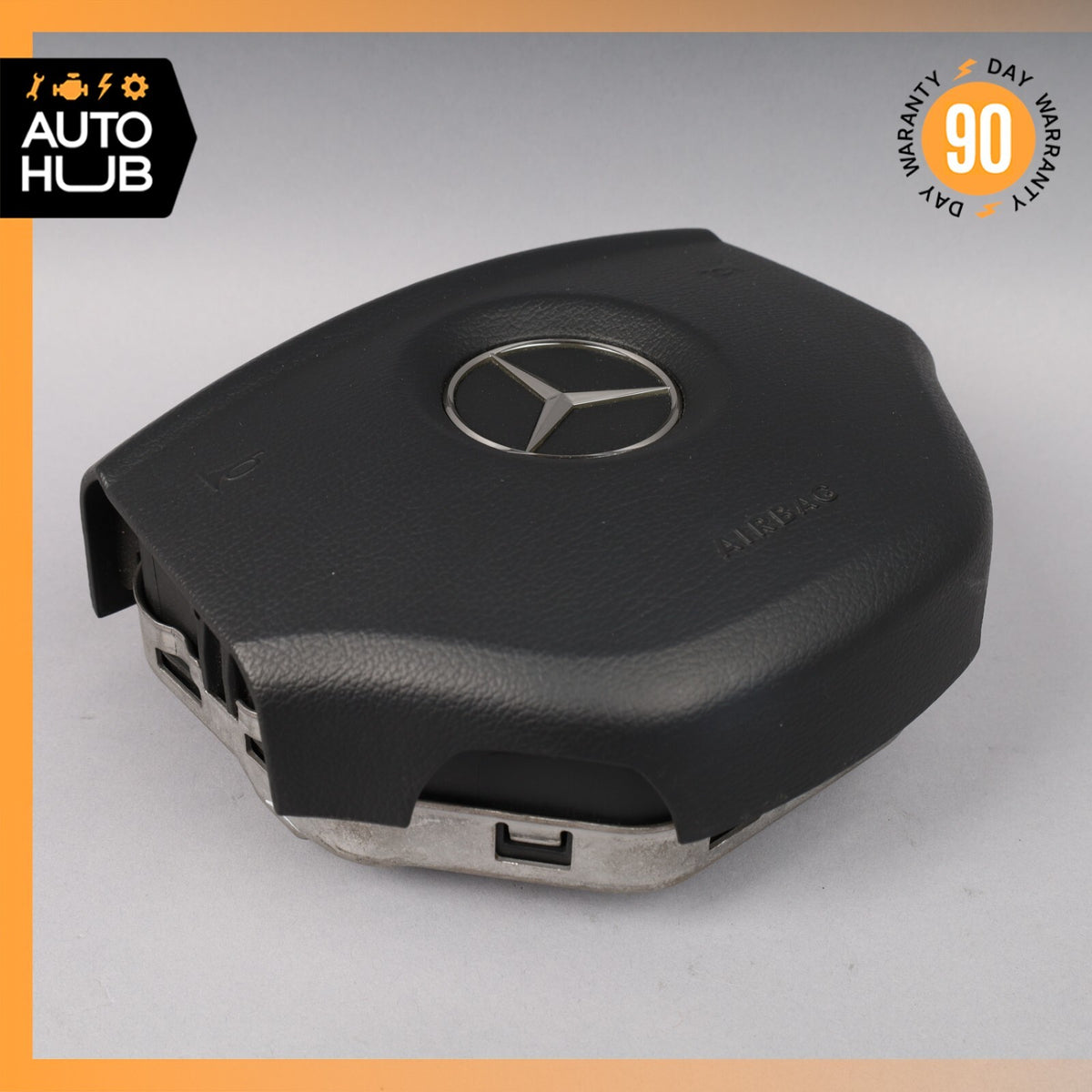 06-08 Mercedes W164 ML550 GL450 Driver Steering Wheel Airbag Air Bag Black OEM - photo 6