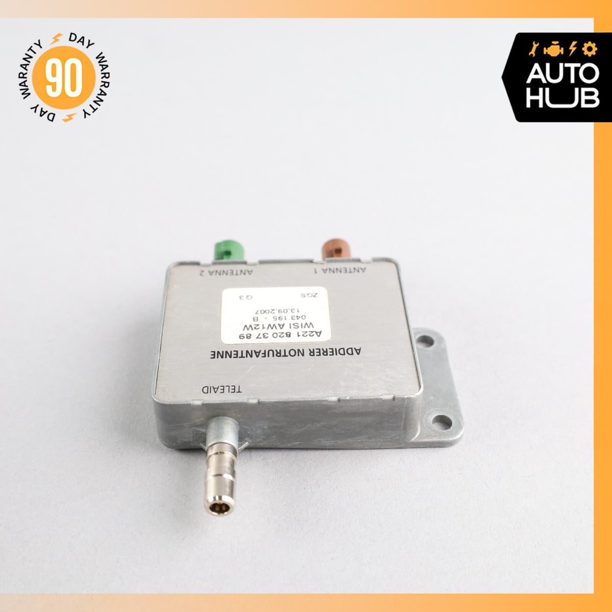 07-17 Mercedes W221 S550 S63 S600 Antenna Amplifier AMP Splitter Module OEM - photo 5