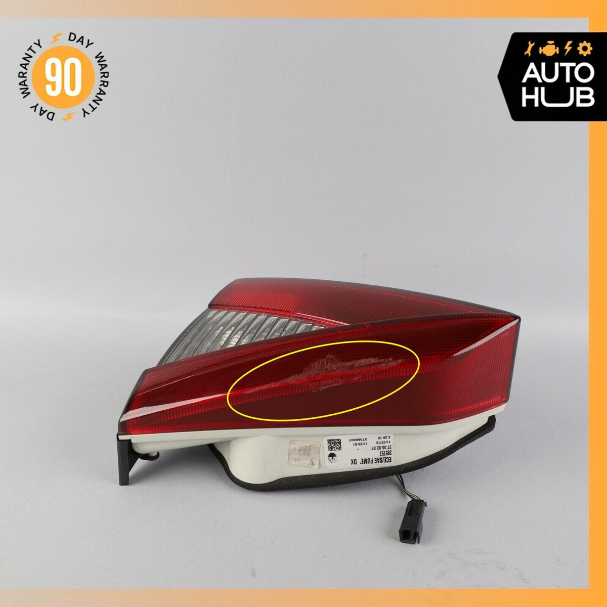 13-19 Maserati GranTurismo S M145 Right Side Inner Tail Light Lamp OEM 11k - photo 11