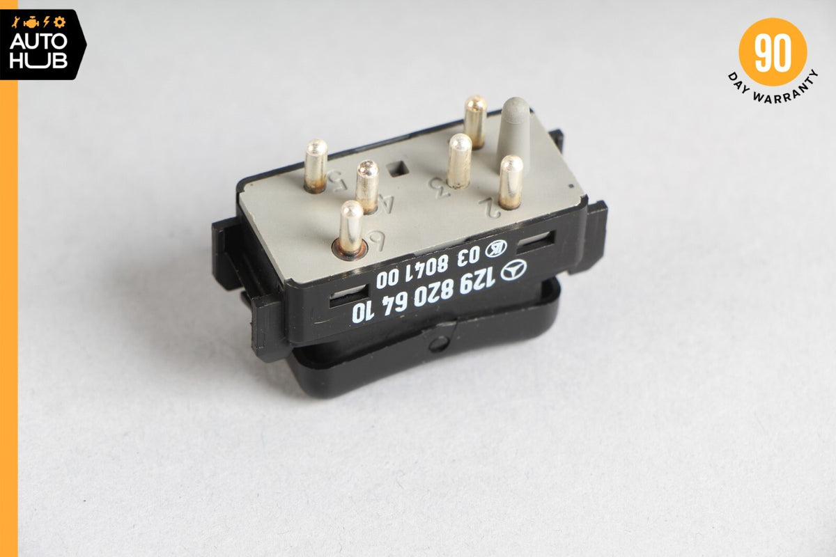 90-02 Mercedes R129 SL500 SL320 300SL Roll Bar Control Switch 1298206410 OEM - photo 6