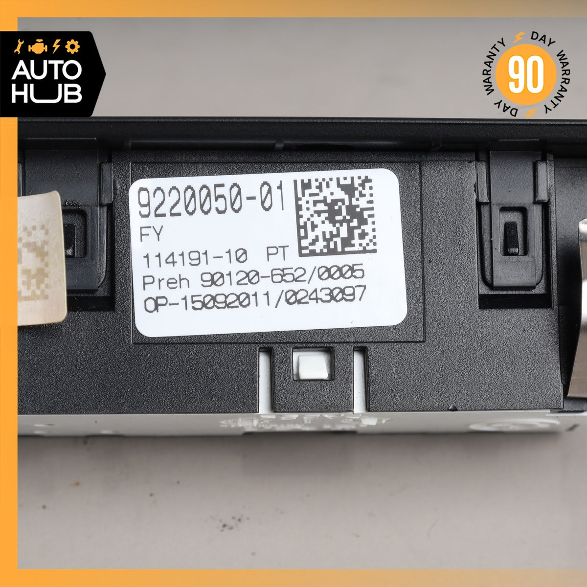 09-19 BMW F10 550i 640i Head Up Display Switch Panel 61319220050 OEM - photo 6