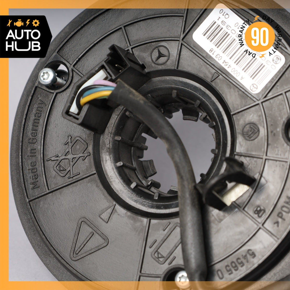 00-06 Mercedes W220 S350 S55 AMG Steering Column Angle Sensor Clock Spring OEM - photo 2