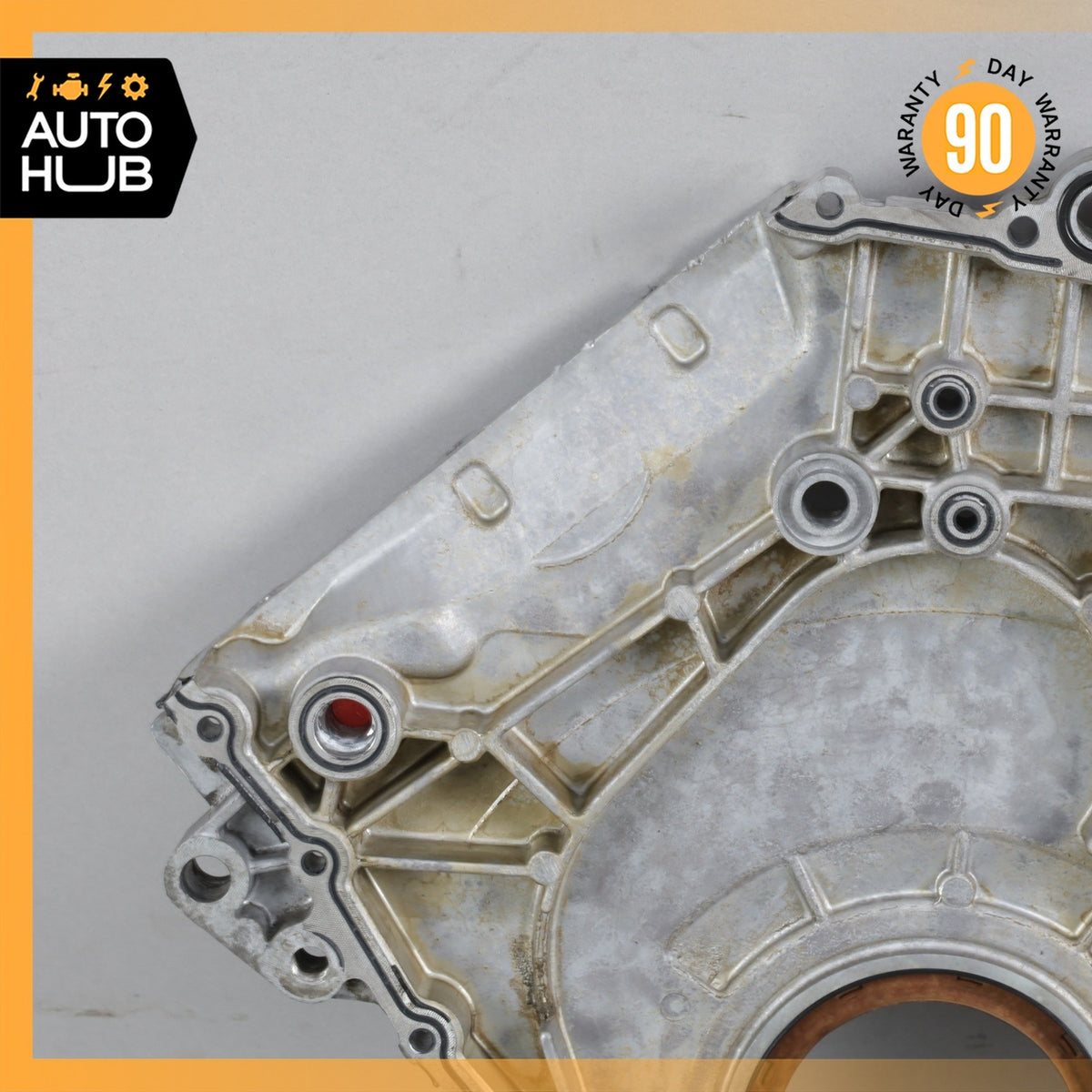 11-18 Porsche Panamera 970 Cayenne Hybrid Engine Motor Crankshaft Rear Cover OEM - photo 13