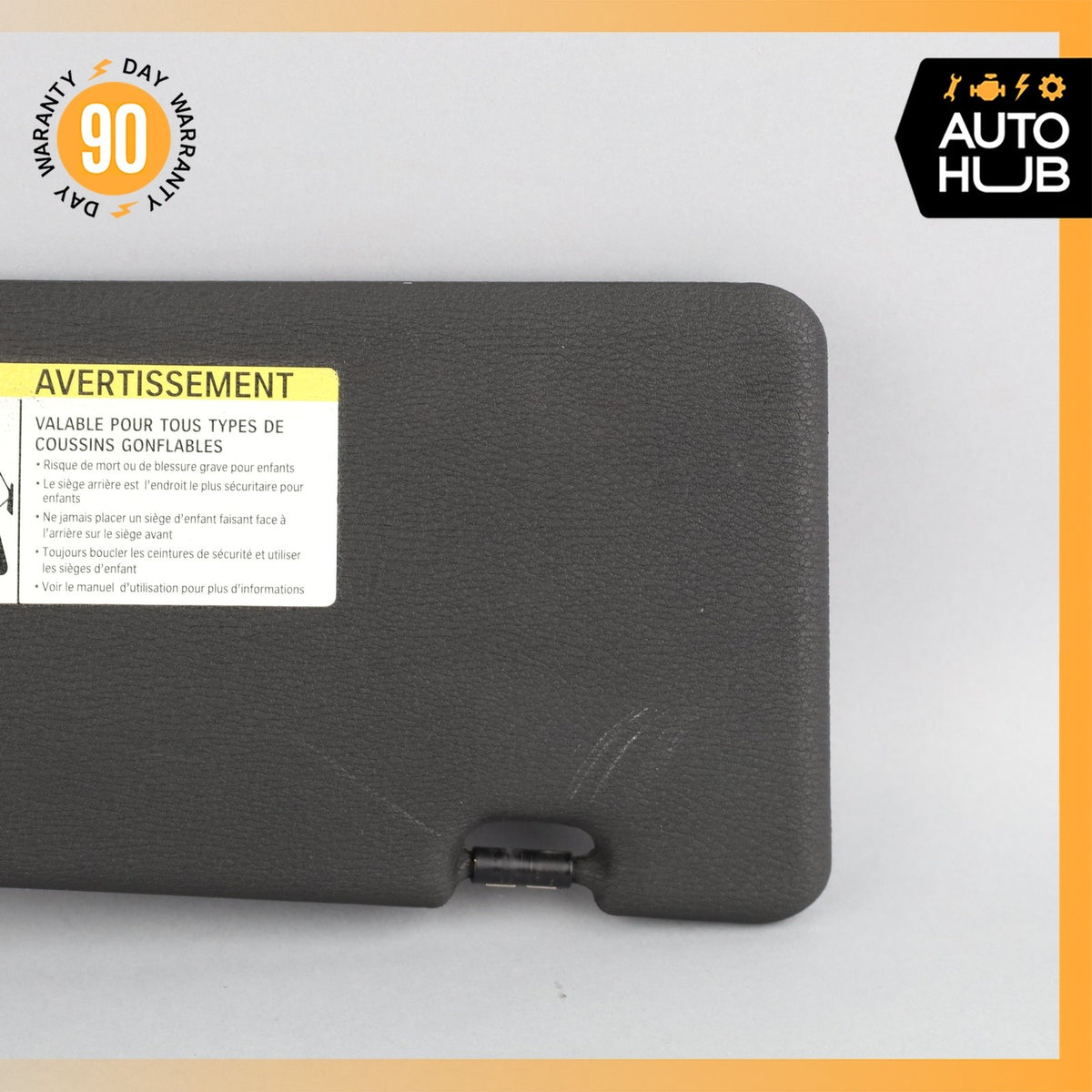07-13 BMW E70 X5 Left Driver Side Sunvisor Sun Visor OEM - photo 3