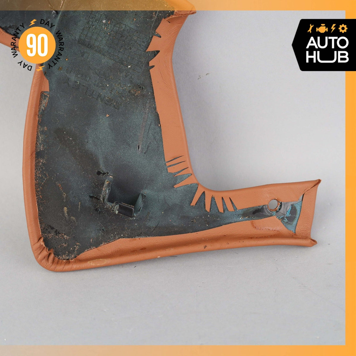 Bentley Continental GT GTC Front Left Driver Inside Seat Cover Trim Brown OEM - photo 8