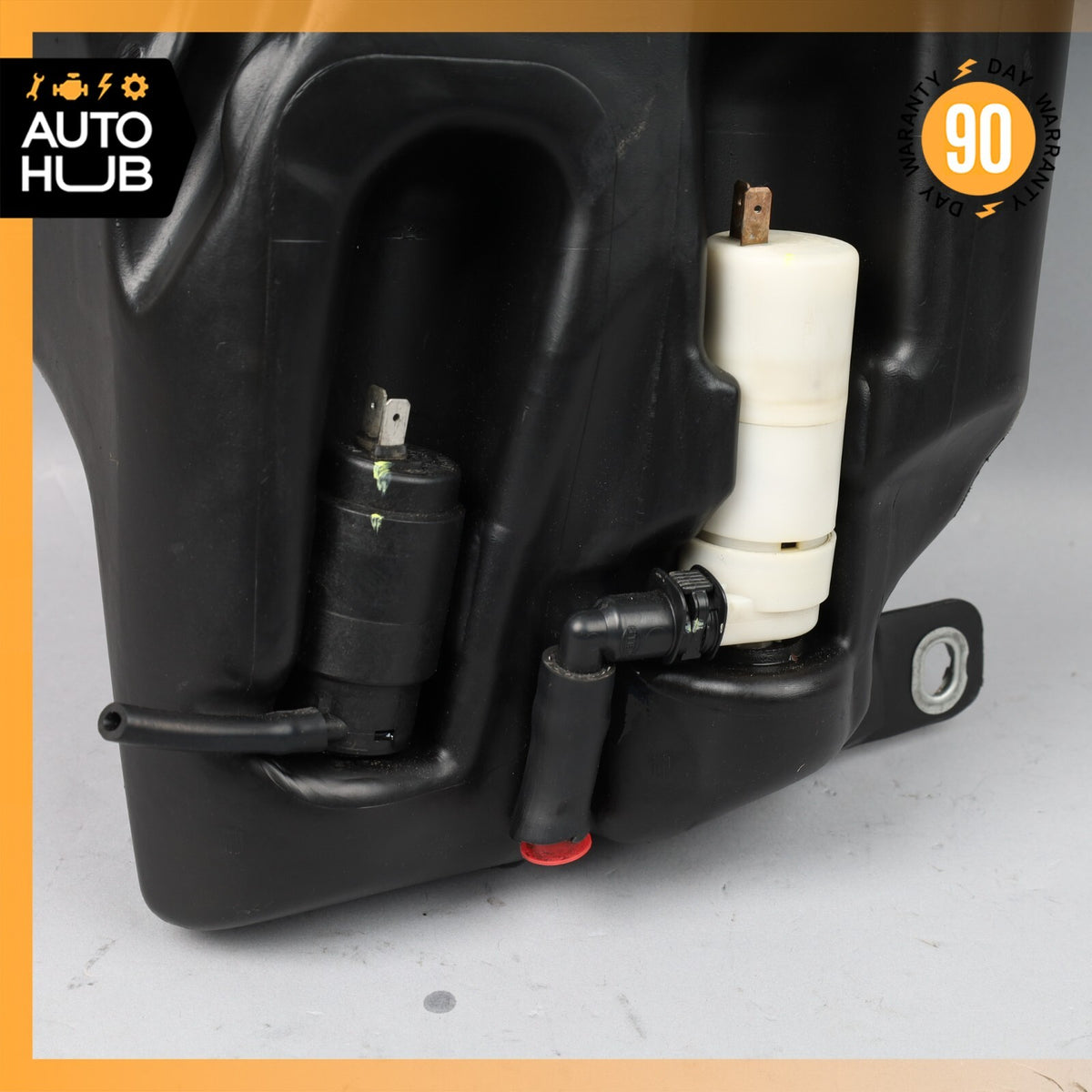 03-08 Maserati Quattroporte Headlight Windshield Washer Bottle Tank OEM - photo 5