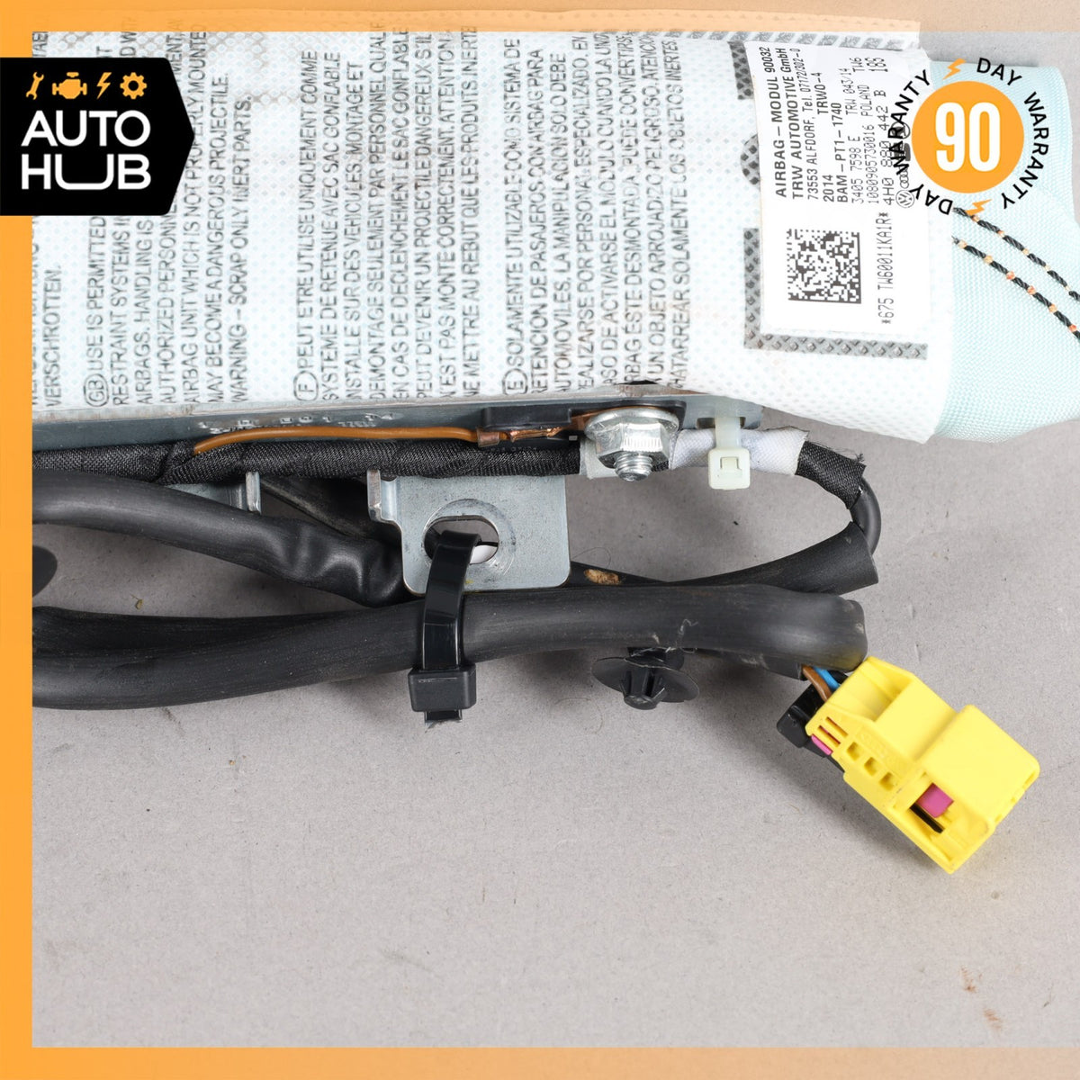 14-20 Bentley Flying Spur Seat Airbag Air Bag SRS Rear Right 4H0880442B OEM 40k - photo 6