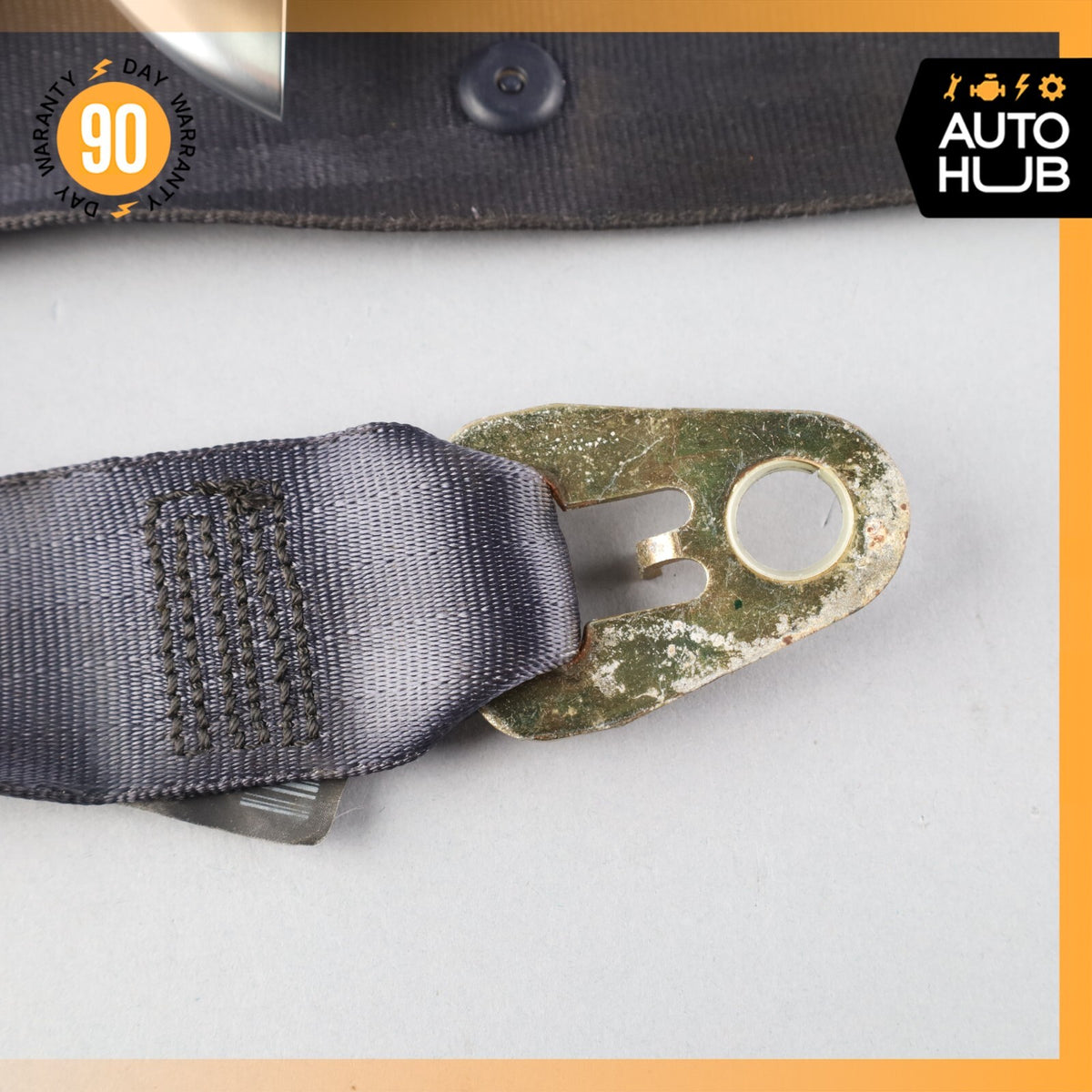 03-06 Bentley Continental GT Front Left Driver Side Seat Belt Blue OEM 65k - photo 9