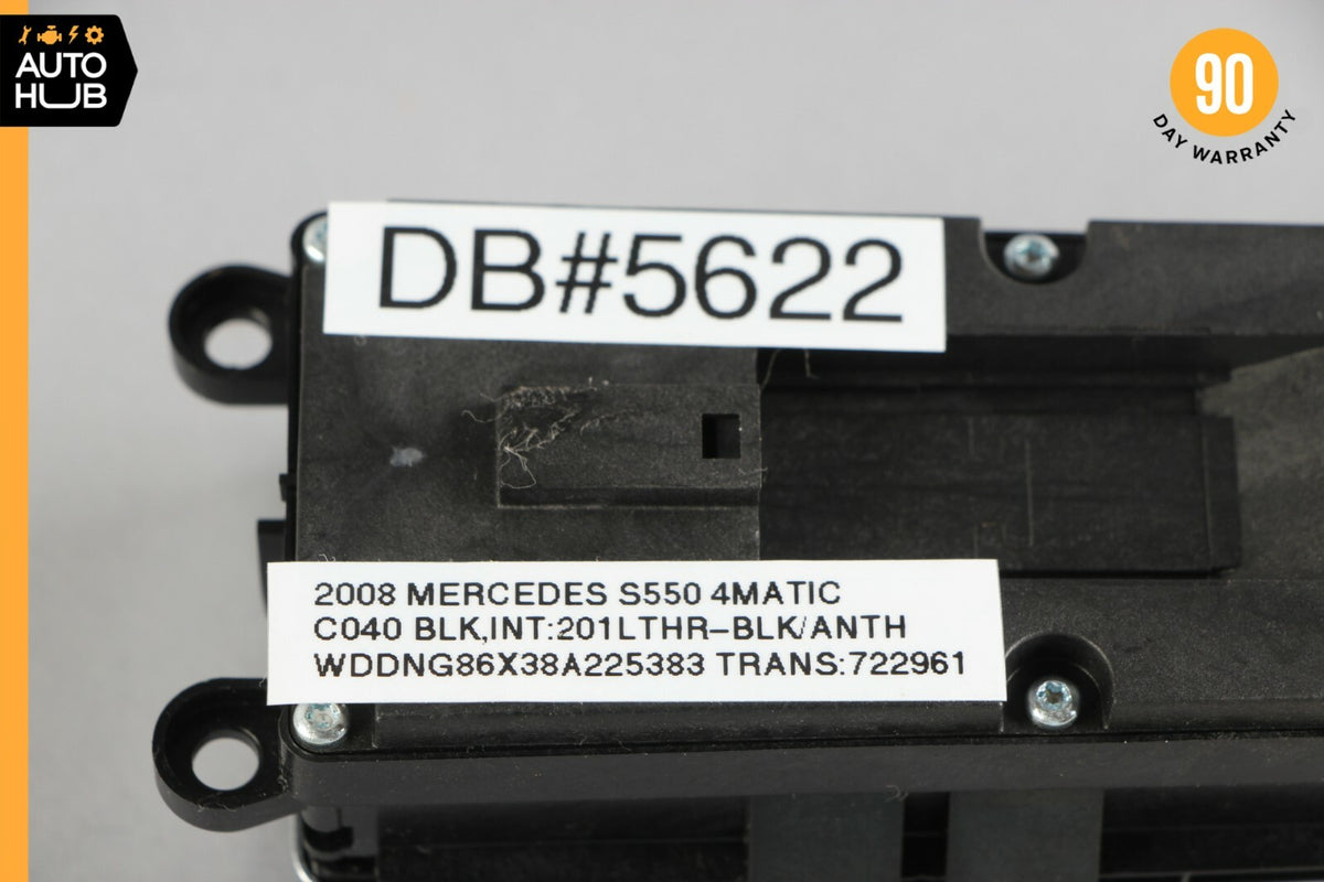 07-13 Mercedes W221 S550 S400 S350 Rear Left Or Right Window Control Switch OEM - photo 11