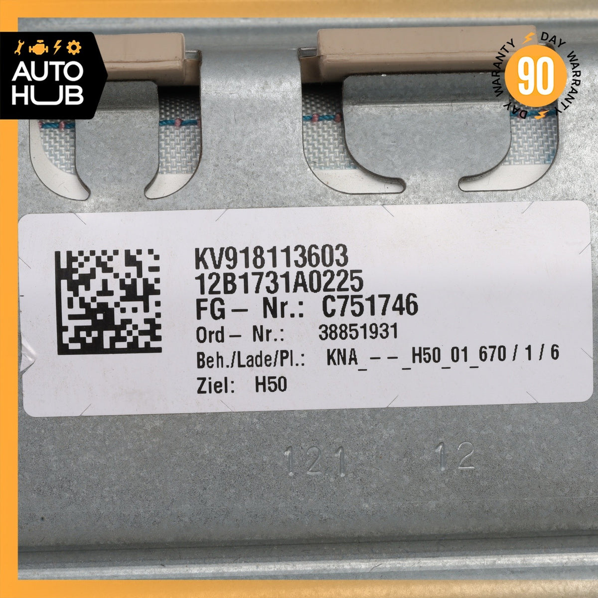 BMW F10 ActiveHybrid 5 550i Right Passenger Dash Knee Airbag Air Bag OEM - photo 10