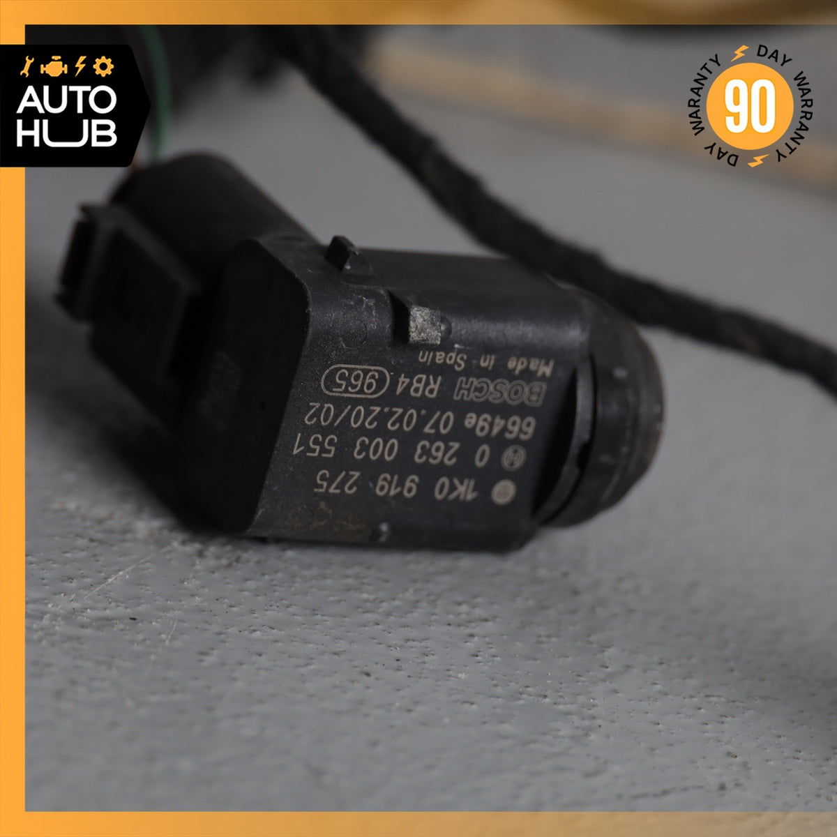 Bentley Continental GTC GT Rear Bumper Parking Sensor Wire Harness PDC OEM 40k - photo 11