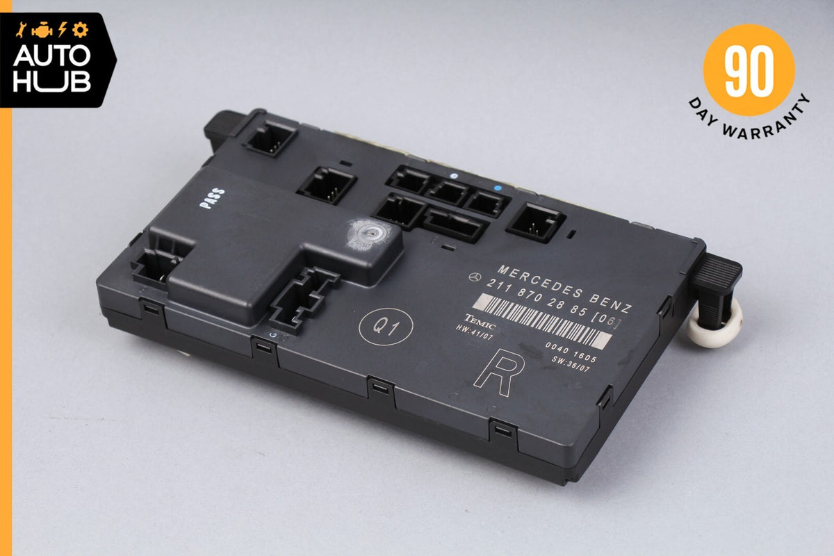 03-09 Mercedes W211 E550 E350 Front Right Passenger Door Control Module OEM - photo 4