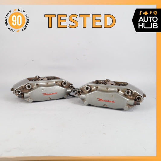 Maserati Quattroporte S Rear Left & Right Brake Caliper Calipers Set OEM - photo 1
