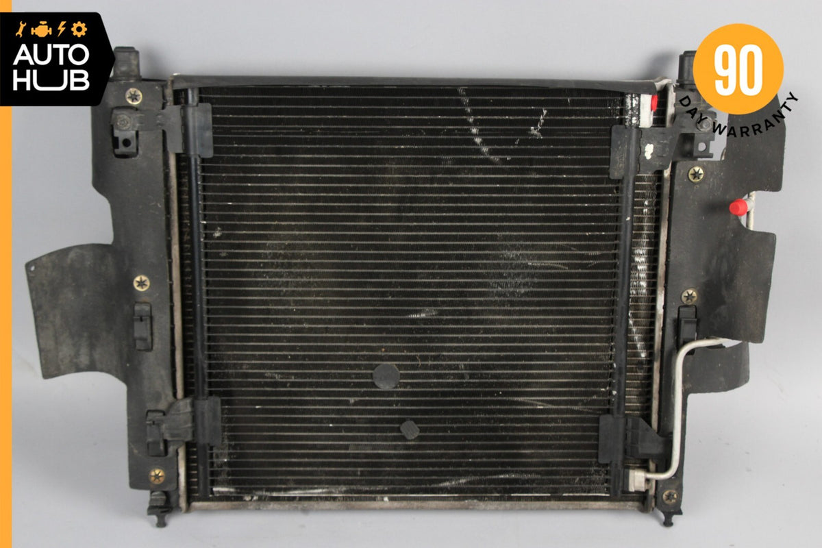 98-05 Mercedes W163 ML320 ML350 Engine Cooling Radiator AC A/C Condenser OEM - photo 1
