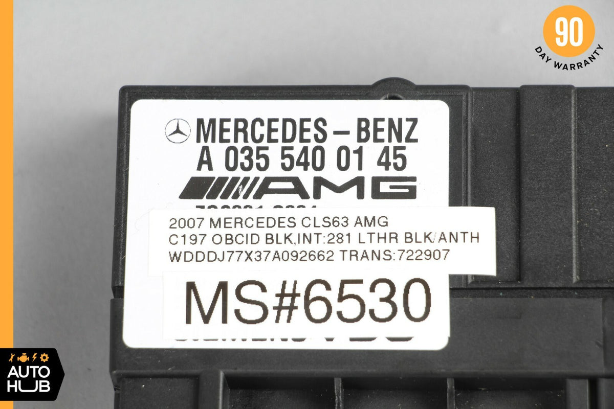07-09 Mercedes W211 E63 CLS63 AMG Fuel Pump Motor Control Module 0355400145 OEM - photo 8