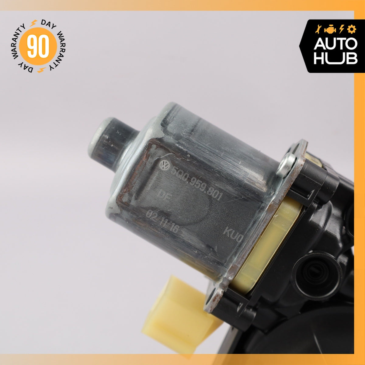 17-20 Audi 8V A3 Rear Left Door Window Regulator Motor 5Q0959801 OEM - photo 3