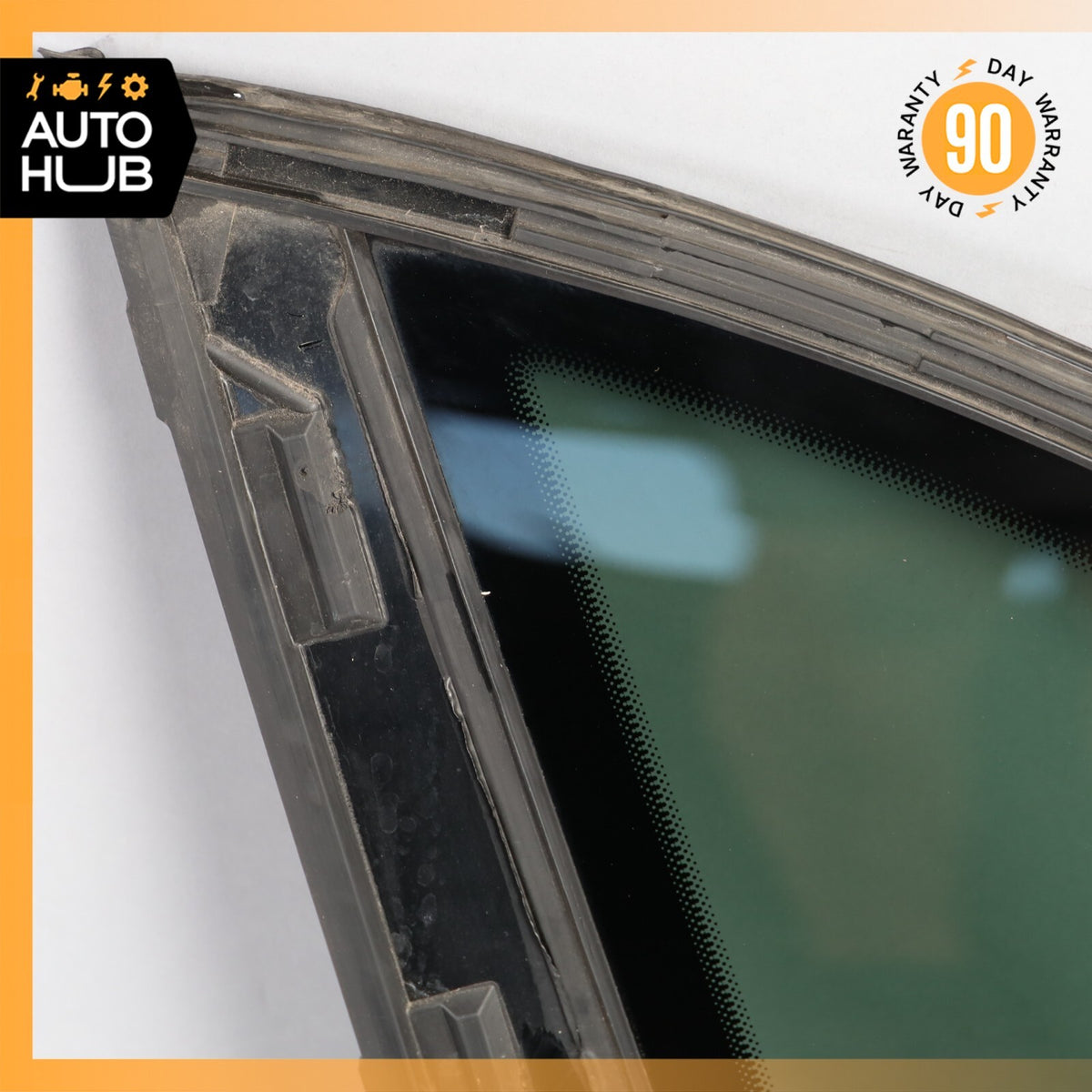 11-18 Porsche Cayenne 958 Hybrid S Rear Left Side Quarter Window Glass OEM - photo 2