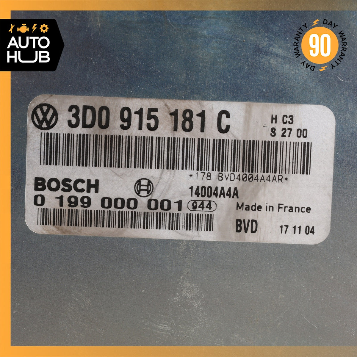 Bentley Continental GT GTC Battery Stabilization Control Load Module OEM 87k - photo 5