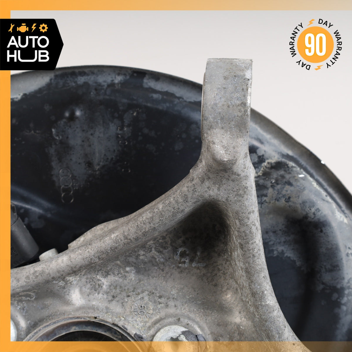 08-15 Audi 8J TT Front Right Side Spindle Knuckle Hub w/ Shield OEM - photo 15