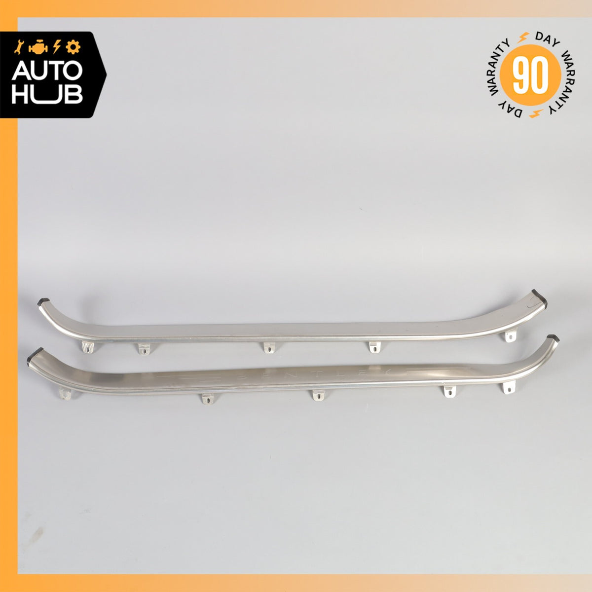 03-10 Bentley Continental GT Coupe Left & Right Side Outer Door Step Sills OEM - photo 9