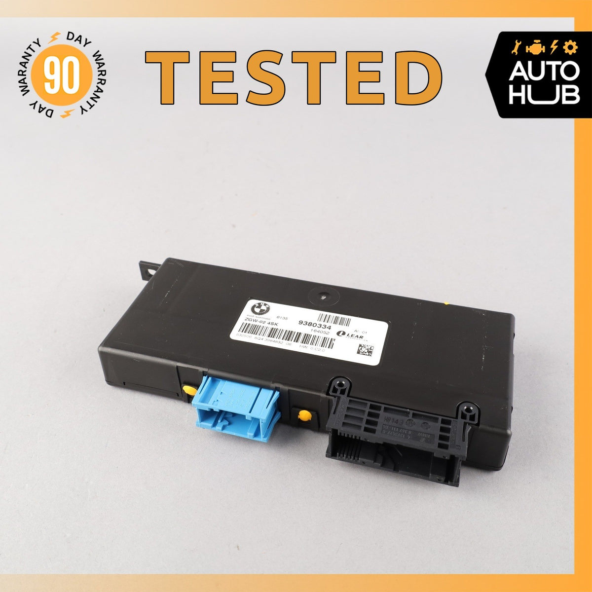 BMW F26 X4 X3 Central Gateway Control Module Unit 61359380334 OEM - photo 1
