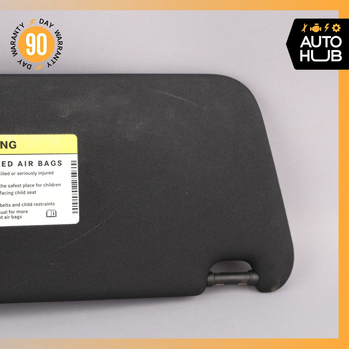 Mercedes W207 E400 C350 Coupe Left Side Sun Visor Shade Sunvisor Black OEM - photo 4