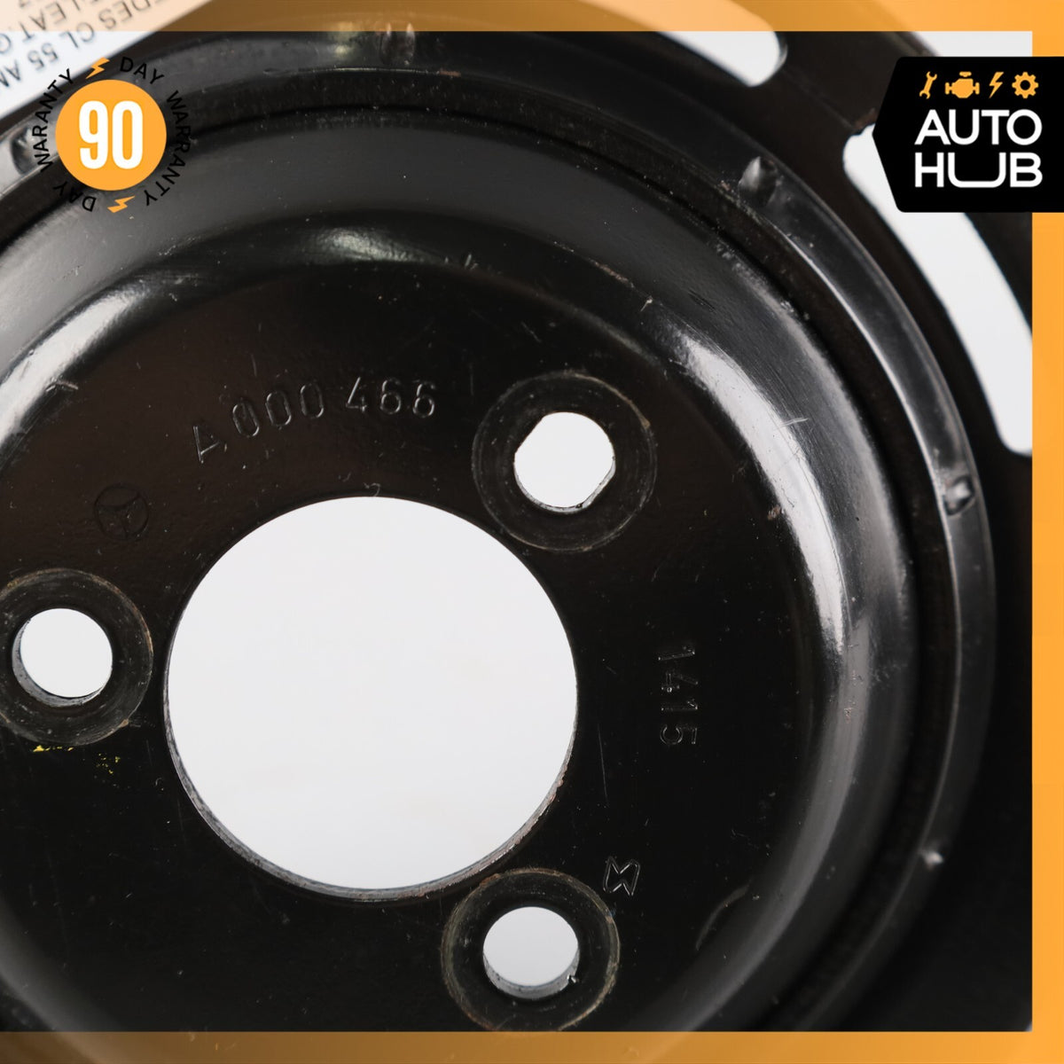 03-08 Mercedes W215 CL55 S55 SL55 AMG Steering Pump Pulley 0004661415 OEM 47k - photo 7