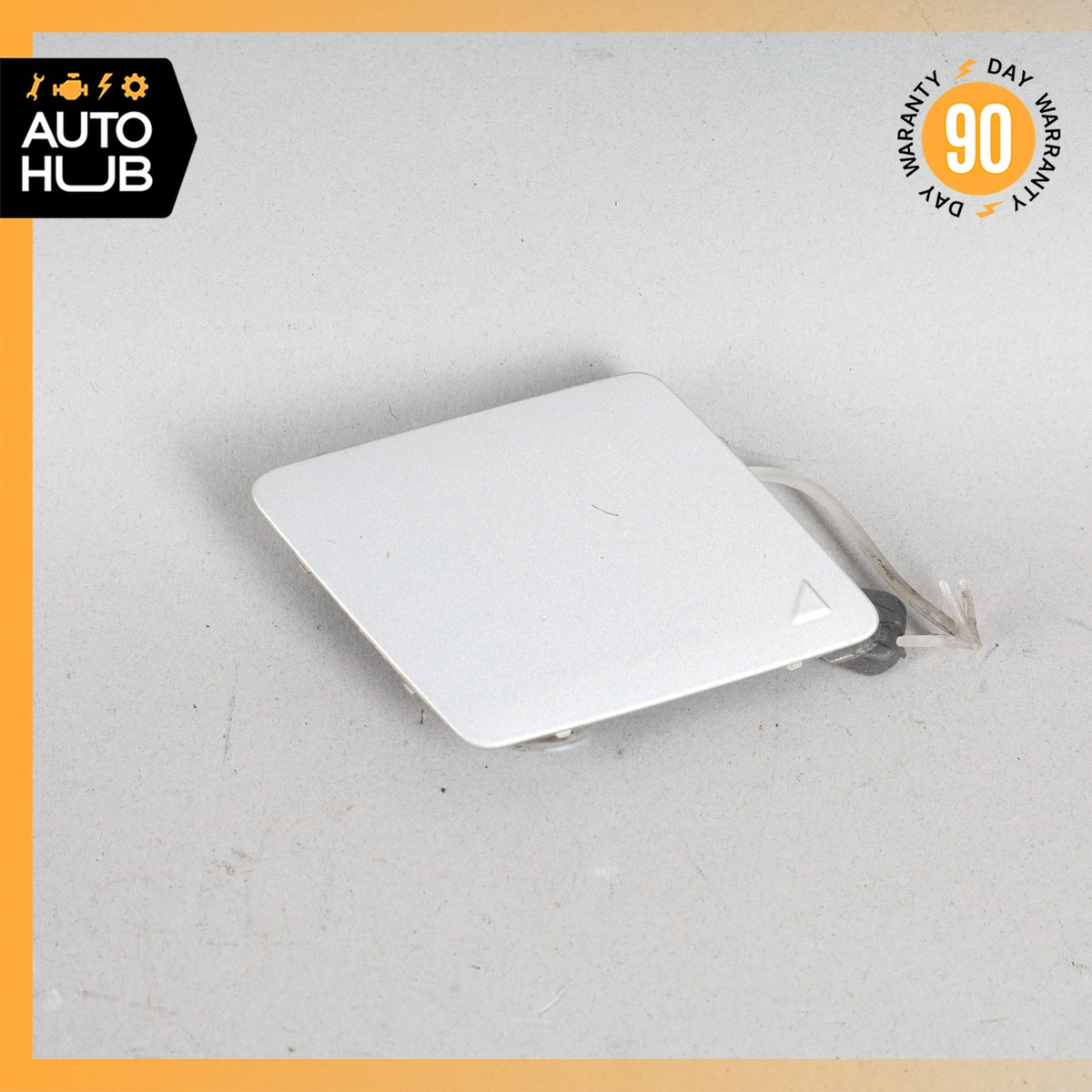 11-13 BMW F10 528i 535i 550i Front Bumper Tow Hook Hitch Cover Lid OEM - photo 1