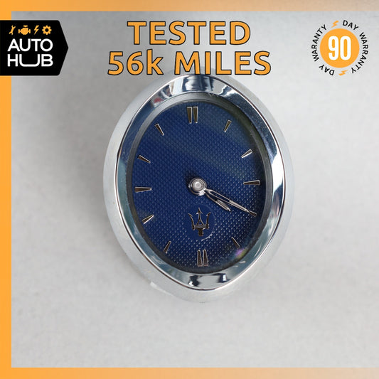 14-16 Maserati Quattroporte M156 Center Dashboard Analog Clock 670011361 OEM 56k - photo 1