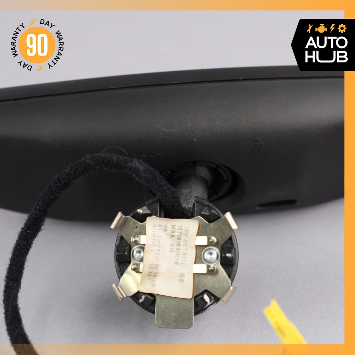 10-16 Porsche Cayenne Panamera Macan Interior Rear View Mirror Black OEM - photo 7