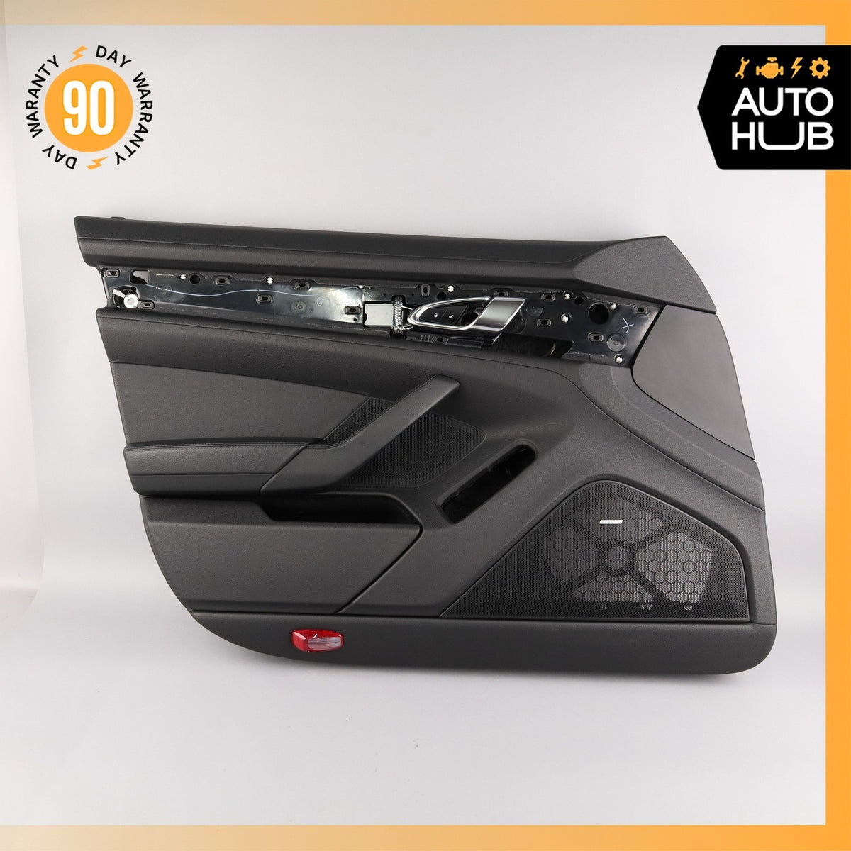 10-16 Porsche Panamera 970 Front Left Interior Door Panel Black OEM 51k - photo 2