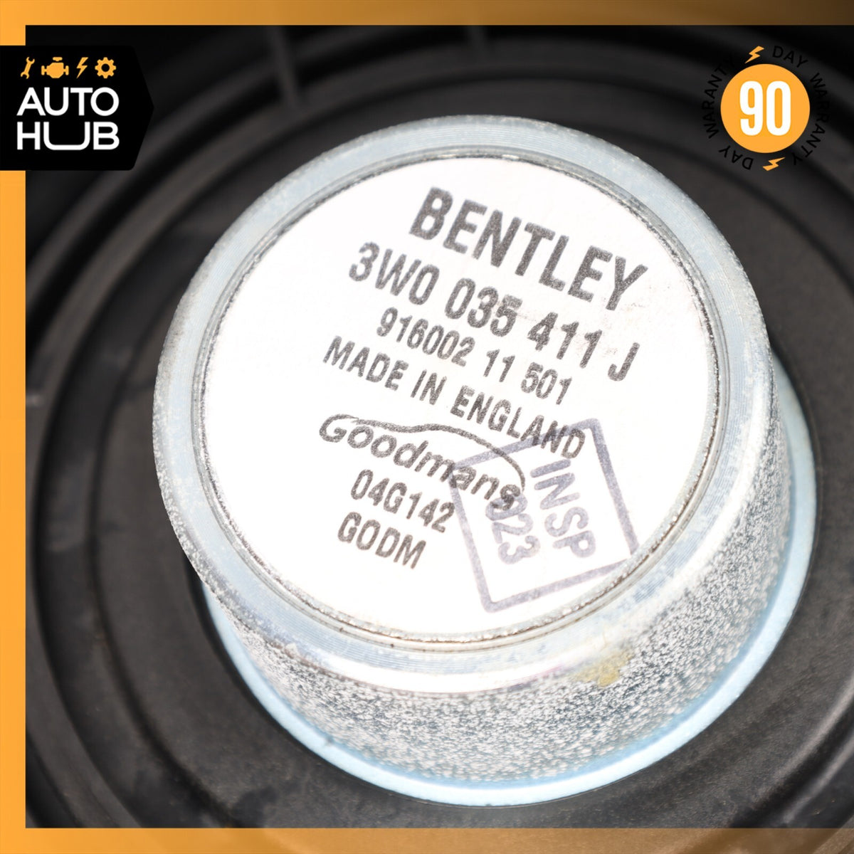 03-10 Bentley Continental GT Rear Left or Right Door Sound Speaker OEM - photo 11