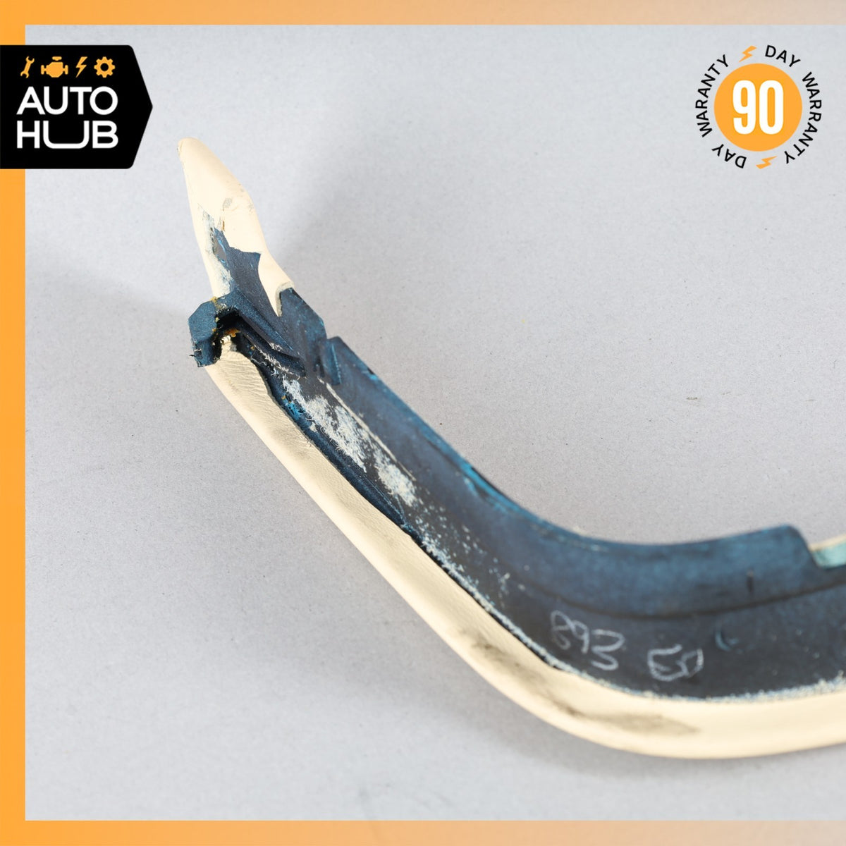 14-18 Bentley Flying Spur Front Seat Backrest Cover Panel Bezel Beige OEM - photo 7