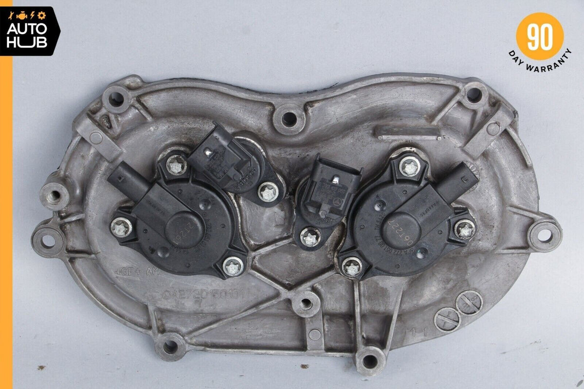 Mercedes W221 S550 C300 E350 Front Right Engine Timing Chain Cover Plate OEM - photo 4