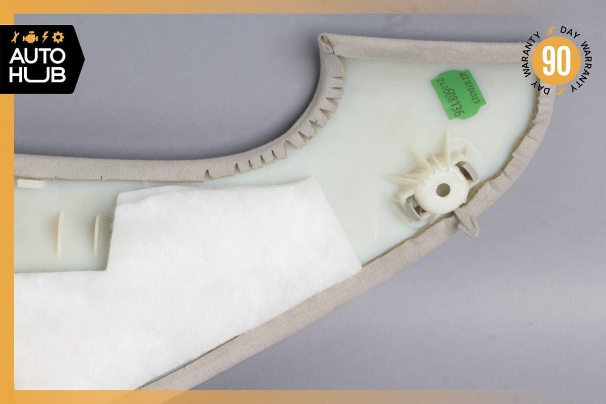 Mercedes W221 S600 Rear Left Side Quarter Upper C Pillar Trim Cover Suede OEM - photo 10
