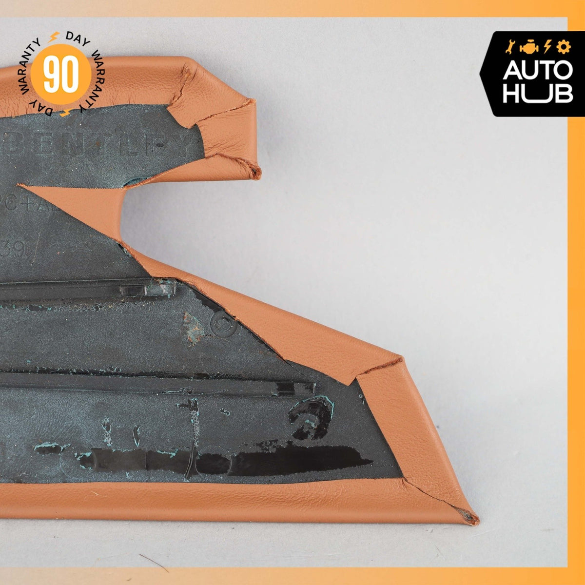 Bentley Continental GT Front Left Driver Side Seat Cover Trim Brown OEM - photo 6
