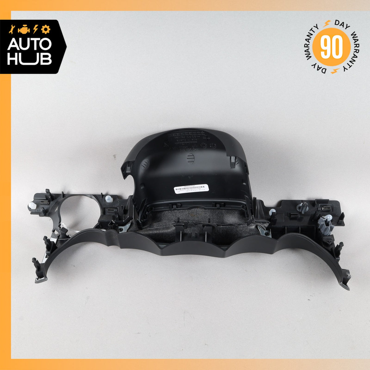 11-18 Porsche Cayenne 958 Steering Column Cover Trim Black OEM - photo 6
