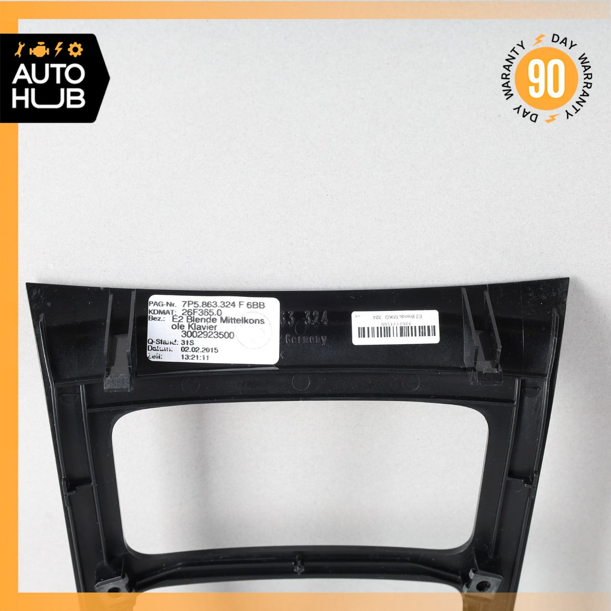 11-18 Porsche Cayenne 958 Center Console Shifter Trim Bezel 7P5863324F OEM 97k - photo 10