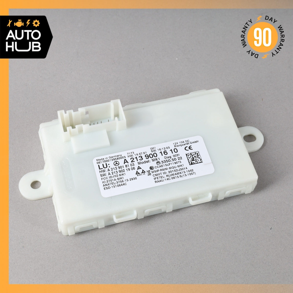 Mercedes W238 E400 Keyless Go Entry Control Module 2139001610 OEM - photo 2