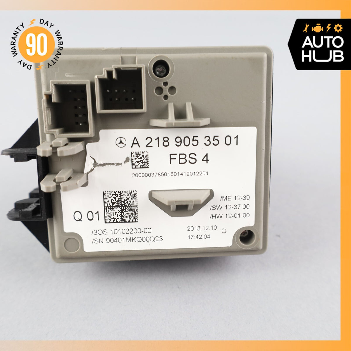 2014 Mercedes W212 E250 E550 E400 E63 AMG Ignition Switch Module w/ Key OEM - photo 9
