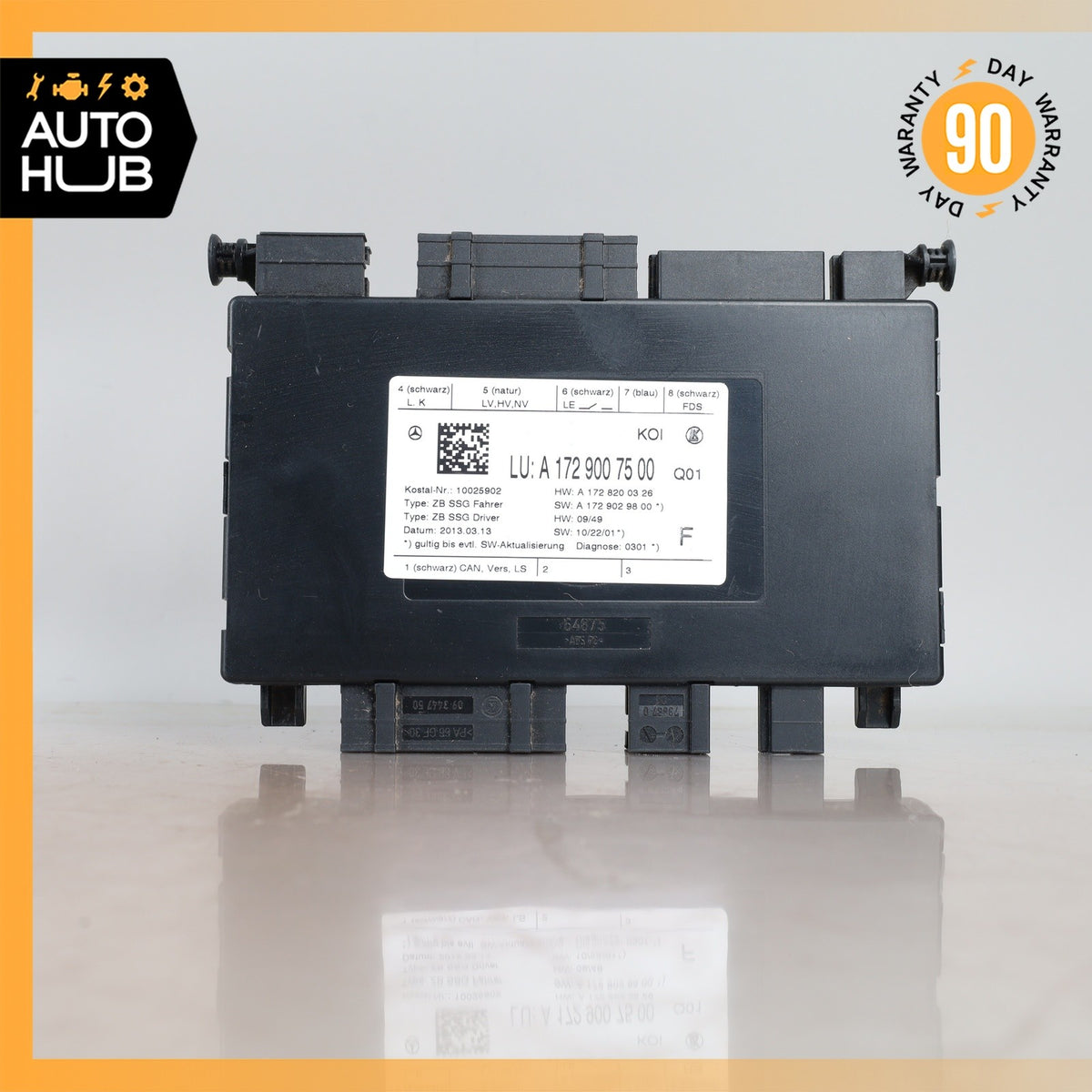 08-21 Mercedes X204 GLK250 E350 Seat Control Module Front Left Side OEM - photo 5